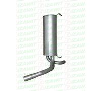 IZAWIT 21.268 Marmitta per OPEL ASTRA J Astra J GTC (P10) ASTRA J Stufenheck
