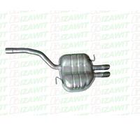 IZAWIT 23.163 Marmitta per VW Passat Sedan (3C2) Passat Variant (3C5)