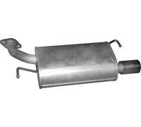 147 CV SILENZIATORE POSTERIORE PER MAZDA 6 Hatchback GH 2.0 MZR KW 108 CV 147
