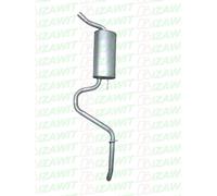 124 CV SILENZIATORE POSTERIORE PER KIA Cee'D SW ED 1.6 LPG KW 91 CV 124