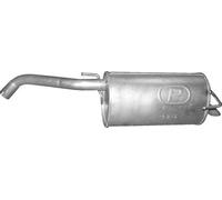 IZAWIT 33.052 Marmitta Posteriore Marmitta Scarico Marmitte