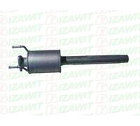 IZAWIT Risonatore Imp. gas scarico 14.065 centro per FIAT Ducato Bus (250, 290)
