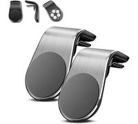 Izbdcy Joyeloo Magnetic Phone Holder for Car Vent - Joyloo Mobile Phone Navigation Magnetic Bracket, No Slipping, No Shaking, No Sudden Drops - Just Snap It on and Go (Silver)