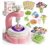 IZDUDO Giocattolo Fiori per Bambini, Kit Creativo Bouquet in Tessuto Fai da Te, Crea Il Tuo Bouquets di Fiori, Il Laboratorio dei Flower Ideale per Bambina 3 4 5 6 7 8 9 10 Anni#1