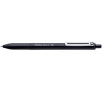 IZEE BALLPOINT RETRACTABLE PEN 1.0MM TIP, BLACK INK, 12 PACK 1 count (Pack of 12