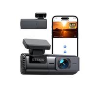 iZEEKER 2.5K Dash Cam Auto WiFi Dash Camera, Mini Telecamera Auto 1440P Dashcam Anteriore con App, Scheda 32GB Pratuita, Visione Notturna, WDR, G-Sensor, Registrazione in Loop, Monitor di Parcheggio