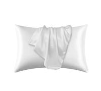 IZHAOGJING Federa Seta Cuscino, Federe Raso Pillowcase Pillow Cover Silky Satin Hair Beauty Pillow Case Comfortable Pillow Case Home Decor(B,51cm 66cm)
