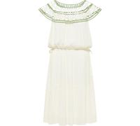 IZIA Abito estivo verde erba / bianco naturale Donna IZIA 36 verde erba / bianco naturale