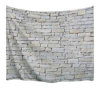 izielad Arazzo da parete Arazzo in Marmo Arazzo in mattoni ardesia Muro di Pietra con rocce Abstract Home Decor Arazzo da Appendere a parete per Camera da Letto Soggiorno Dormitorio 229x153cm
