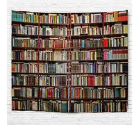 izielad Libreria Arazzo da Appendere a Parete Libreria con Libri Arte Muraria Decorazione Domestica Arazzi da Parete per Camera da Letto Soggiorno Dormitorio Universitario Decor 180x230cm