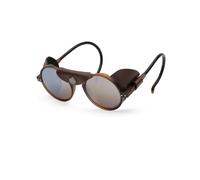 Izipizi - Lunettes de soleil d'alpinisme - Glacier #G Hazel Cat. 4 in Pelle - Marrone
