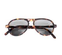 IZIPIZI Occhiali da sole unisex Mirror Collection I, tartaruga, Taglia unica