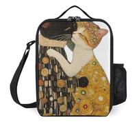IZIWDORW Gustav klimts The Kiss Lunch Boxes - Borsa termica per tutte le stagioni, tecnologia invernale calda e fresca estiva con strato a prova di umidità