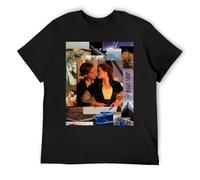 IZIWDORW Jack and Rose Titanic - Maglietta unisex a maniche corte, in cotone, morbida, traspirante, per tutti i giorni, vestibilità comoda, per uomini e donne, Nero , S