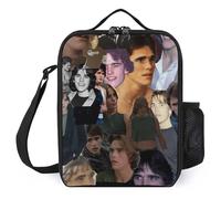 IZIWDORW Matt Actor Dillon Lunch Box con funzione di riscaldamento USB, 3 impostazioni di temperatura, contenitore elettrico per il pranzo
