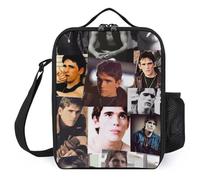 IZIWDORW Matt Actor Dillon Lunch Box con refrigeratore staccabile, conservazione della temperatura di 4 ore, materiali sicuri per alimenti approvati dalla FDA