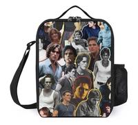 IZIWDORW Matt Actor Dillon Lunch Box Zaino convertibile, a 2 vie, con spallacci nascosti