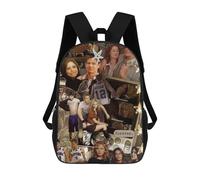 IZIWDORW Nathan Scott - Zaino da donna, alla moda, con fondo in PVC, grande capacità, per laptop e oggetti essenziali