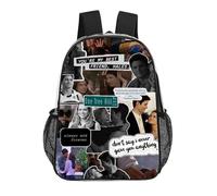 IZIWDORW Nathan Scott - Zaino da scuola in PVC trasparente, per bambini, ragazzi, ragazze, leggero, impermeabile, durevole