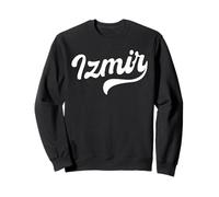 Izmir Design Scritto a Mano Turkish Pride Turkey Heritage Felpa