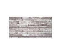 IZODEKOR Pannelli Murali 3D Effetto Pietra in Polistirolo - Ideali per cucina, bagno, balcone, camera da letto, soggiorno e terrazza | Cream Dream (1x pannello)