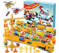 iZoeL Calendario Avvento Bambini Macchine Giocattolo per Bambini Calendario Avvento Cars Regalo Natale 2025, Regali di Natale per 3 4 5 6 7 8 Anni Figlio Nipote Cugino Fratello