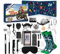 iZoeL Calendario Avvento Uomo Calendario Avvento Adulti Idee Regalo Natale 2025, Regali Natale per Padre Fratello Nonno Zio Fidanzato