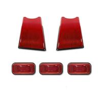 IZQLTWKR Retrovisore Luci Blinker Per Hummer H2 2003-2009 E Per SUT 2005-2009 Auto Anteriore/Posteriore Cabina Sul Tetto Luce Ingombro Alloggiamenti Spie Avvertimento Corsa Jogging(10pc No Bulb)