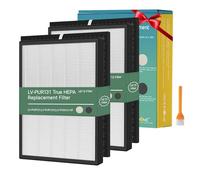 IZSOHHOME Set di filtri di ricambio HEPA compatibili con purificatori d'aria Levoit LV-PUR131 LV-PUR131S, parte LV-PUR131-RF