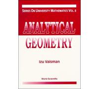 Izu Vaisman Analytical Geometry (Copertina rigida)