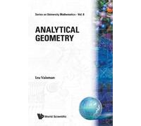 Izu Vaisman Analytical Geometry (Tascabile) Series On University Mathematics