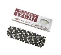 Izumi Standard Chain 1/2 X 116 Links Silver/Black Silver/Black