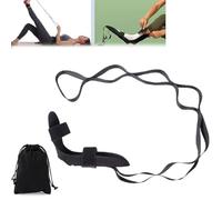 Izzila™ Stretching Strap with Loops and Detachable Foot, Izzila Stretch Straps, Fascia elastica con passanti, Fascia da ginnastica Yoga Stretch Cinghie per piedi e polpacci per allenamento, fitness
