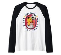 Izzy Wizzy Let's Get Cheering Inghilterra Coppa del Mondo di Calcio Maglia con Maniche Raglan