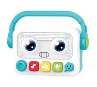 J.A.D.E - Lettore Musicale e Registratore di Voce - Sveglia Musicale - 055526 - Batterie Non Incluse - Bambini - Regali - Robot - Gioco Elettronico Senza Schermo - da 18 Mesi