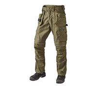 J.A.K. 150110084 Serie 1501 - Pantaloni Cargo in 60% cotone 40% poliestere con tasche sospese, mod. Army, taglia 48 R (3432)