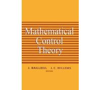 J.B Baillieul Mathematical Control Theory (Copertina rigida)