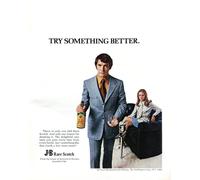 J&B Rare Scotch Poster Vintage Try Something Better Ad -...