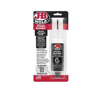 J-B Weld 50139UK Plasticbonder Adesivo Two-Part Epossidica Siringa Nero 25ml