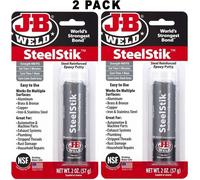 J-B Weld 8267 UNCARDED 2 Pezzi Steel Stik 57g Stucco epossidico T48