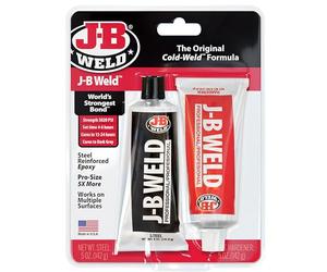 J-B Weld 8281 Epossidico originale per saldatura a freddo, grigio scuro, 10 oz