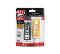 J-B Weld KwikWeld Colla Epossidica 2 X 148Ml Set 6 Minuti Grigio Scuro JBW8271UK