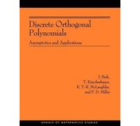 J. Baik T. Kriecherbauer Peter D. Miller Kenneth De Discrete Orthog (Tascabile)