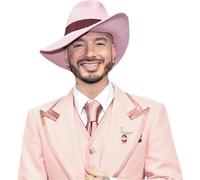 J Balvin (Pink) Half Body Buddy Cutout