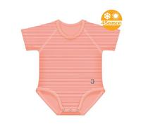 J Bimbi 4Season Stripes - Body Neonato 0-36 Mesi Fantasia Righe Corallo