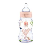 J Bimbi Biberon Neonato Anti Otite e Anti Colica - 260 ml 0+ - Trendy Pesca