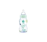 J Bimbi Biberon Trendy 6m+ Flusso Veloce 330ml Verde Acqua