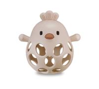 J Bimbi Bite & Play - Chicken Massaggiagengive in Silicone Cremino 6m+, 1 pezzo