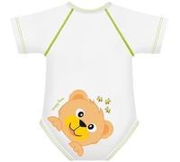 J Bimbi Body 0-36 mesi a taglia unica in cotone biologico in caldo cotone Warm - Orso