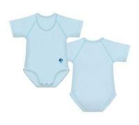 J Bimbi ! Body Caldo Cotone Linea Warm Light Blue Taglia Unica 0-36 Mesi